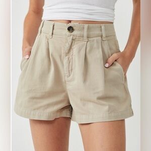 Free People Billie Chino Shorts 10